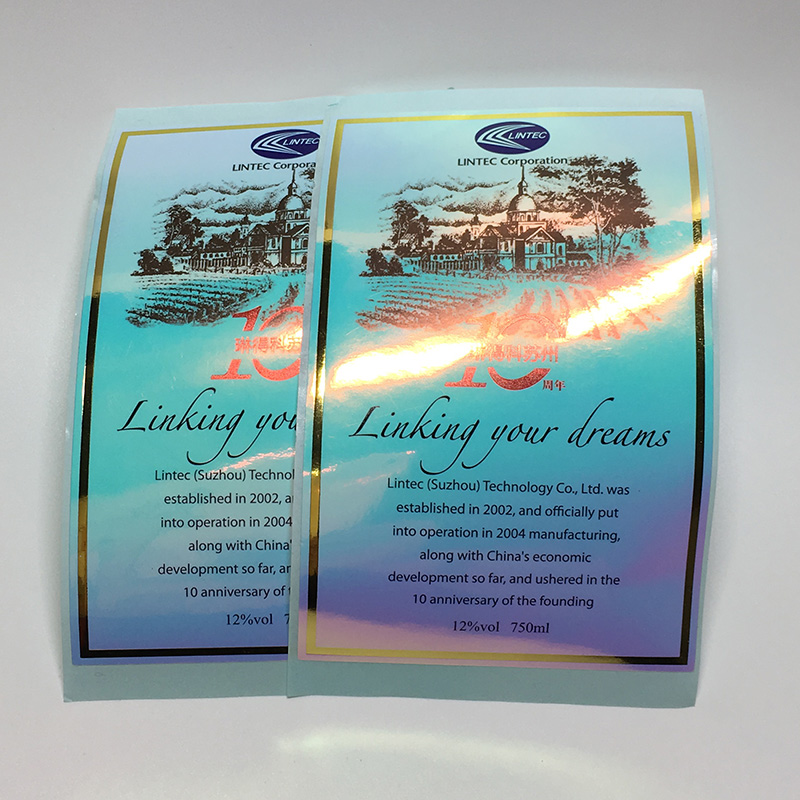 Gold Foil And Full Color Labels Printing Services